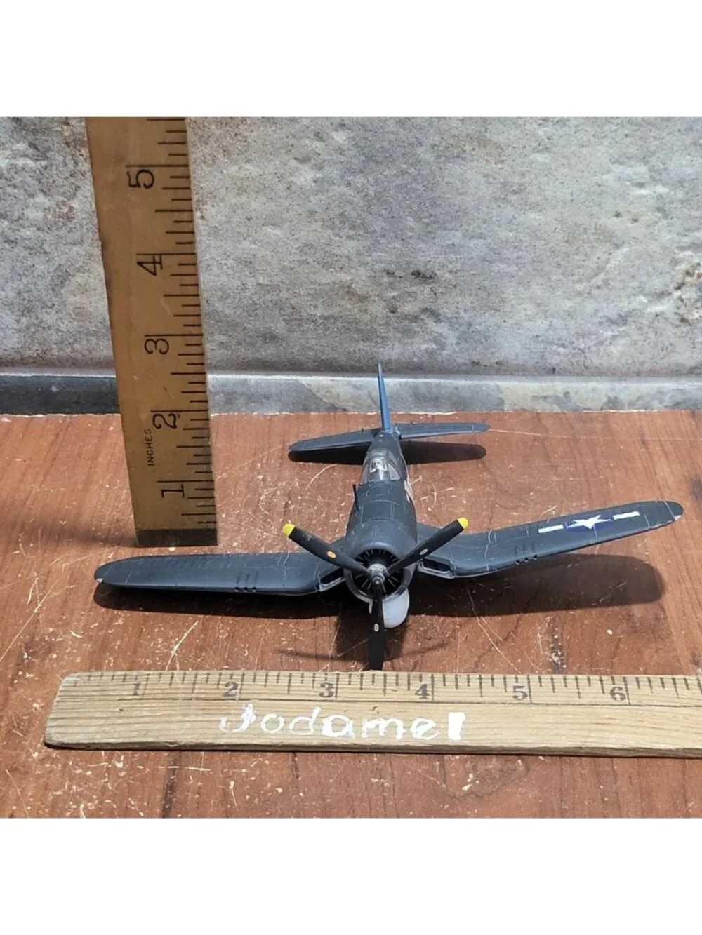 Assembled Airplane Model Kit Vought F4U Corsair Fighter Plane